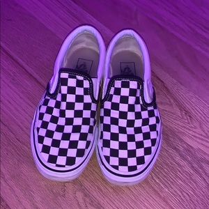Black and white checkered vans!!